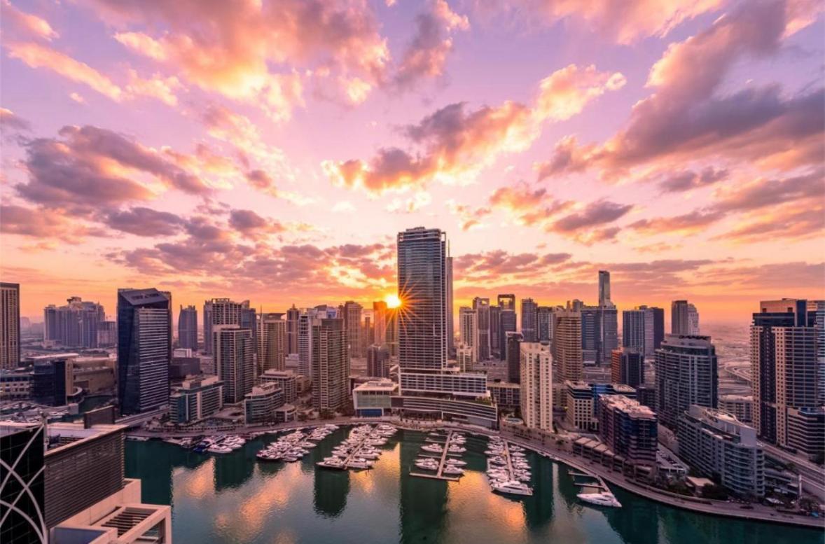 Appartamento Dubai Marina Larivera Esterno foto